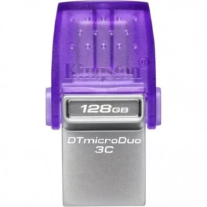 PEN DRIVE KINGSTON 128GB DATATRAVELER MICRODUO 3C